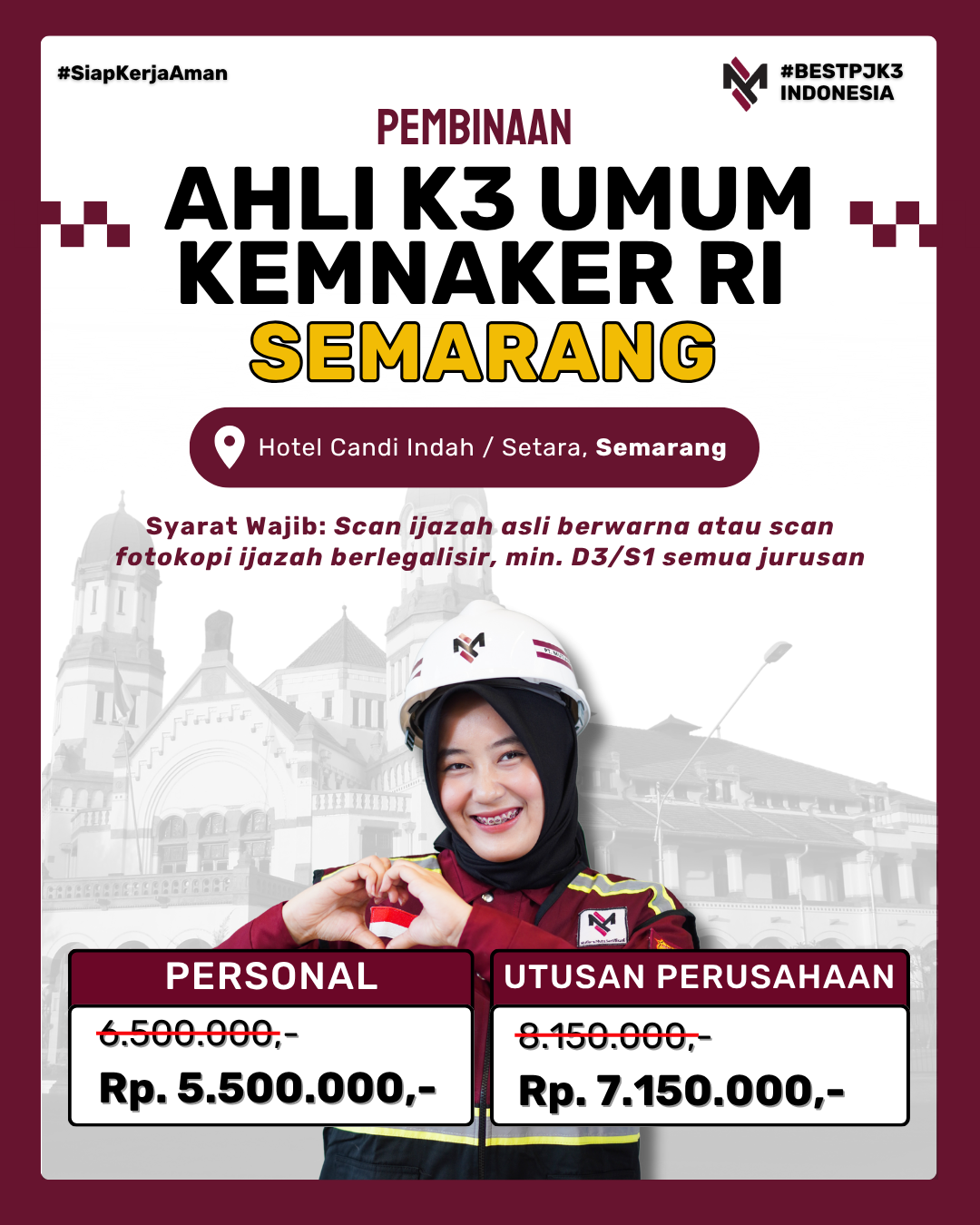 AK3U SEMARANG KEMNAKER