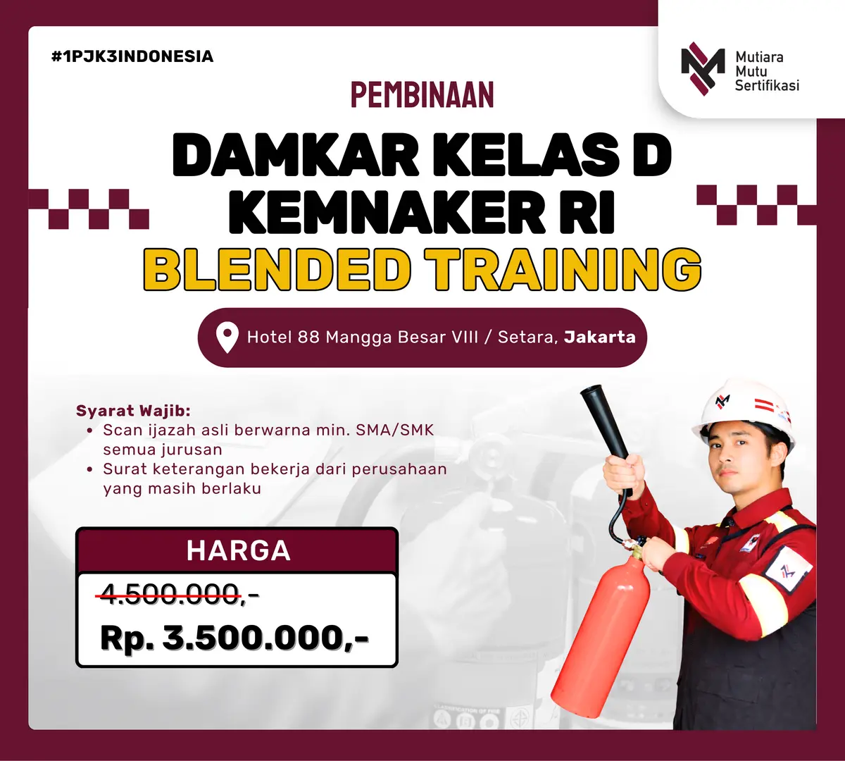 K3 KEBAKARAN KELAS D