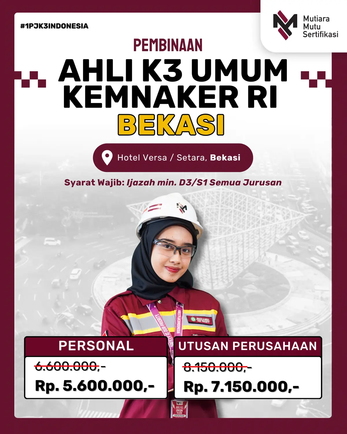 AK3U KEMNAKER BEKASI