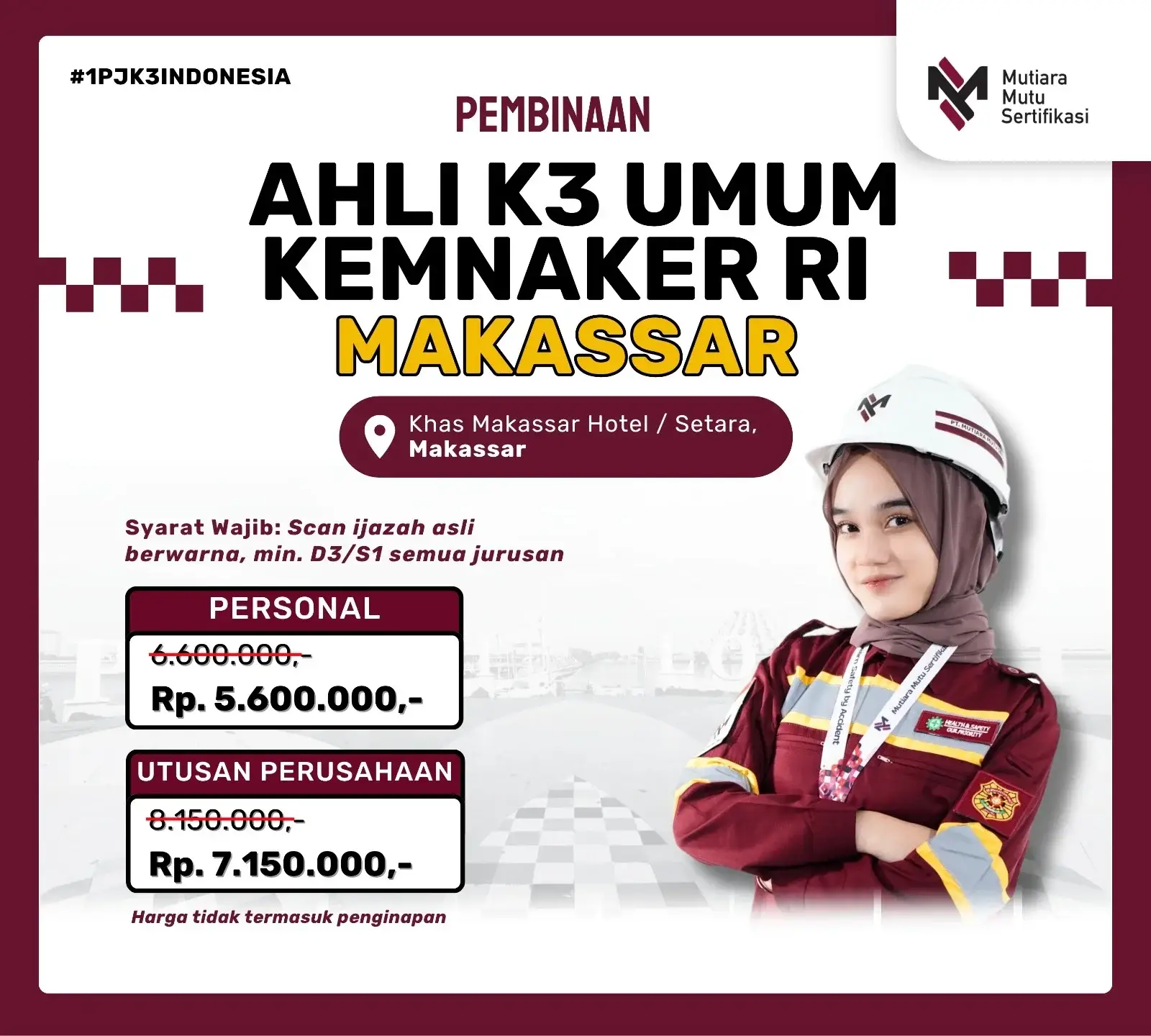 AK3U KEMNAKER MAKASSAR