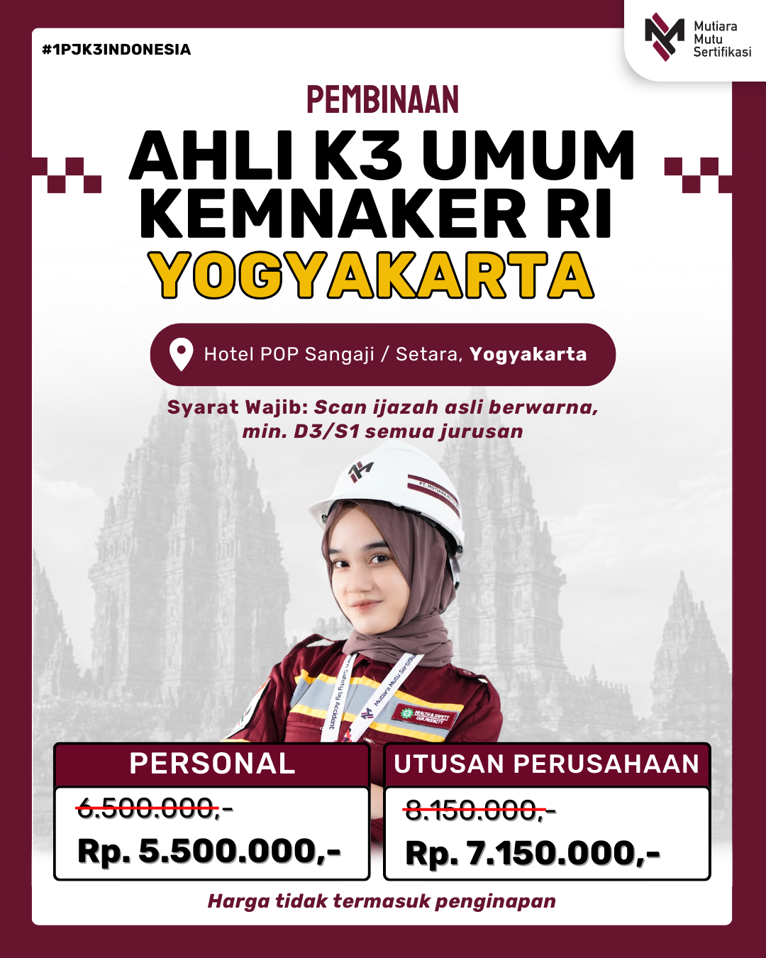 AK3U YOGYAKARTA KEMNAKER