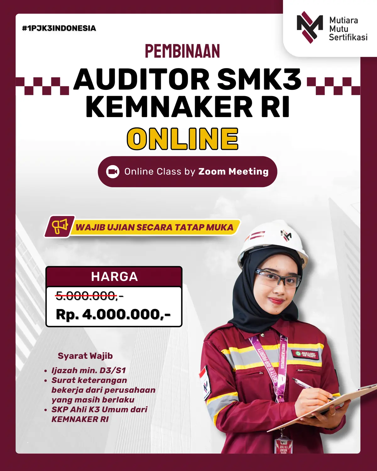 AUDITOR SMK3 KEMNAKER