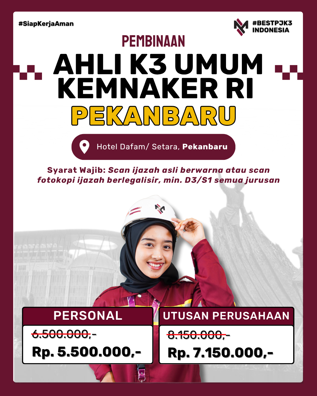 AK3U PEKANBARU KEMNAKER