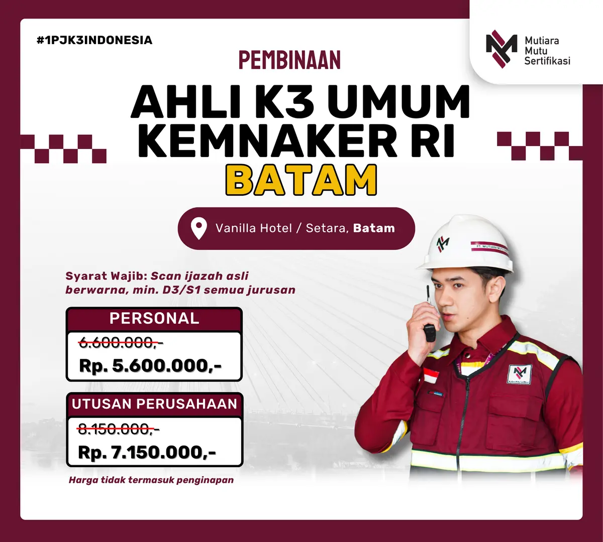 AK3U BATAM KEMNAKER