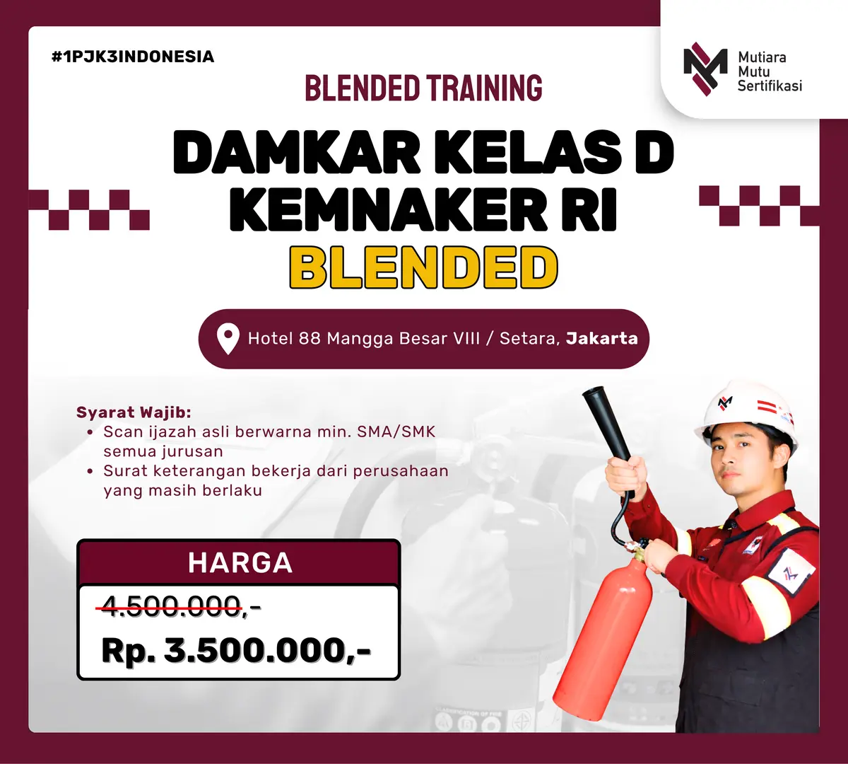 K3 KEBAKARAN KELAS D