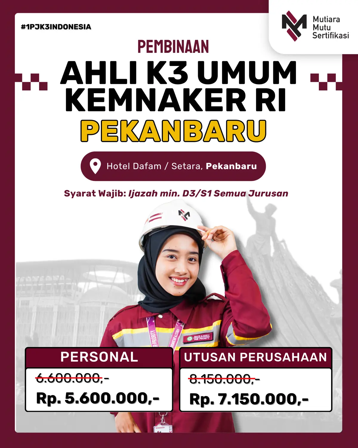 AK3U PEKANBARU KEMNAKER