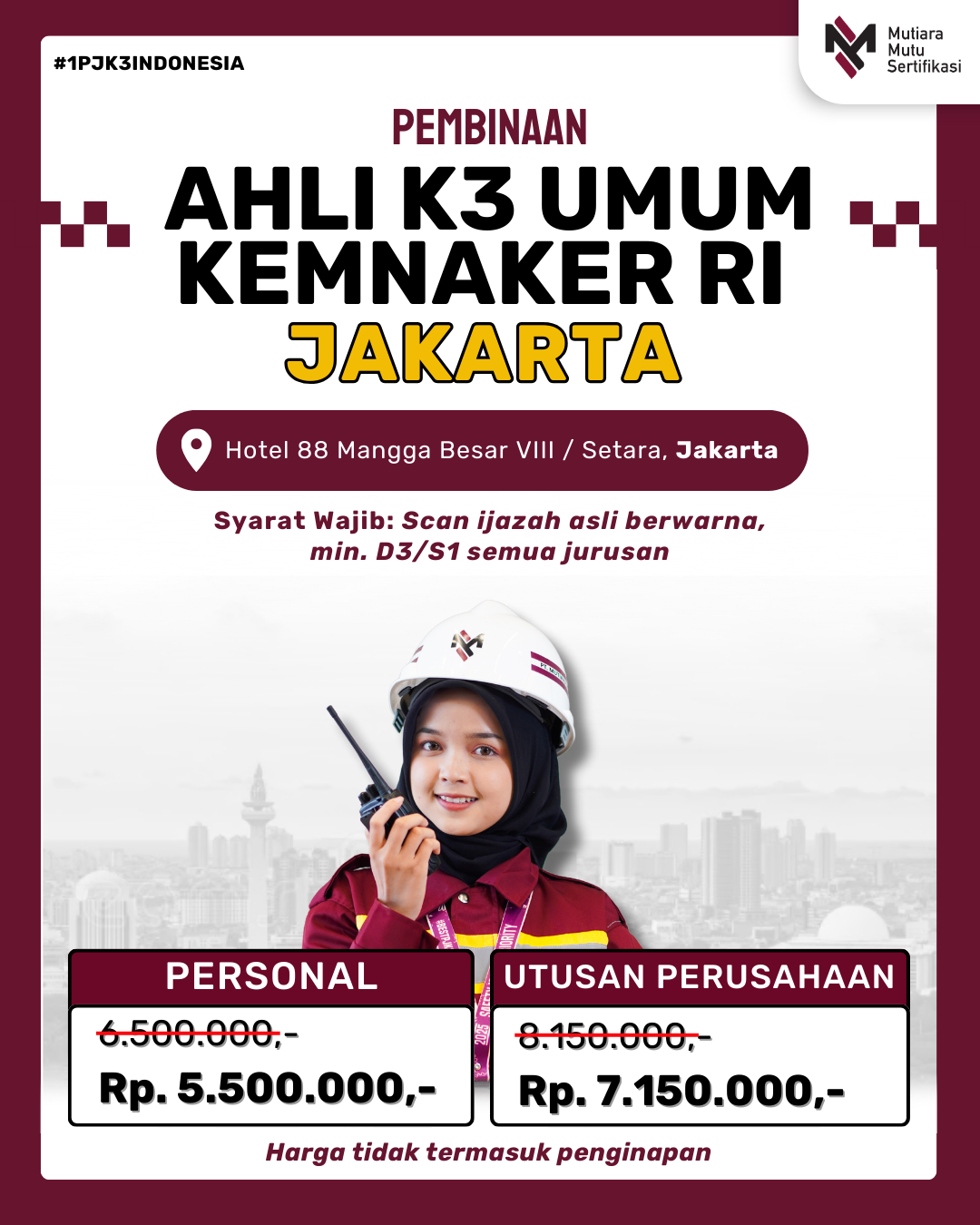 AK3U KEMNAKER JAKARTA