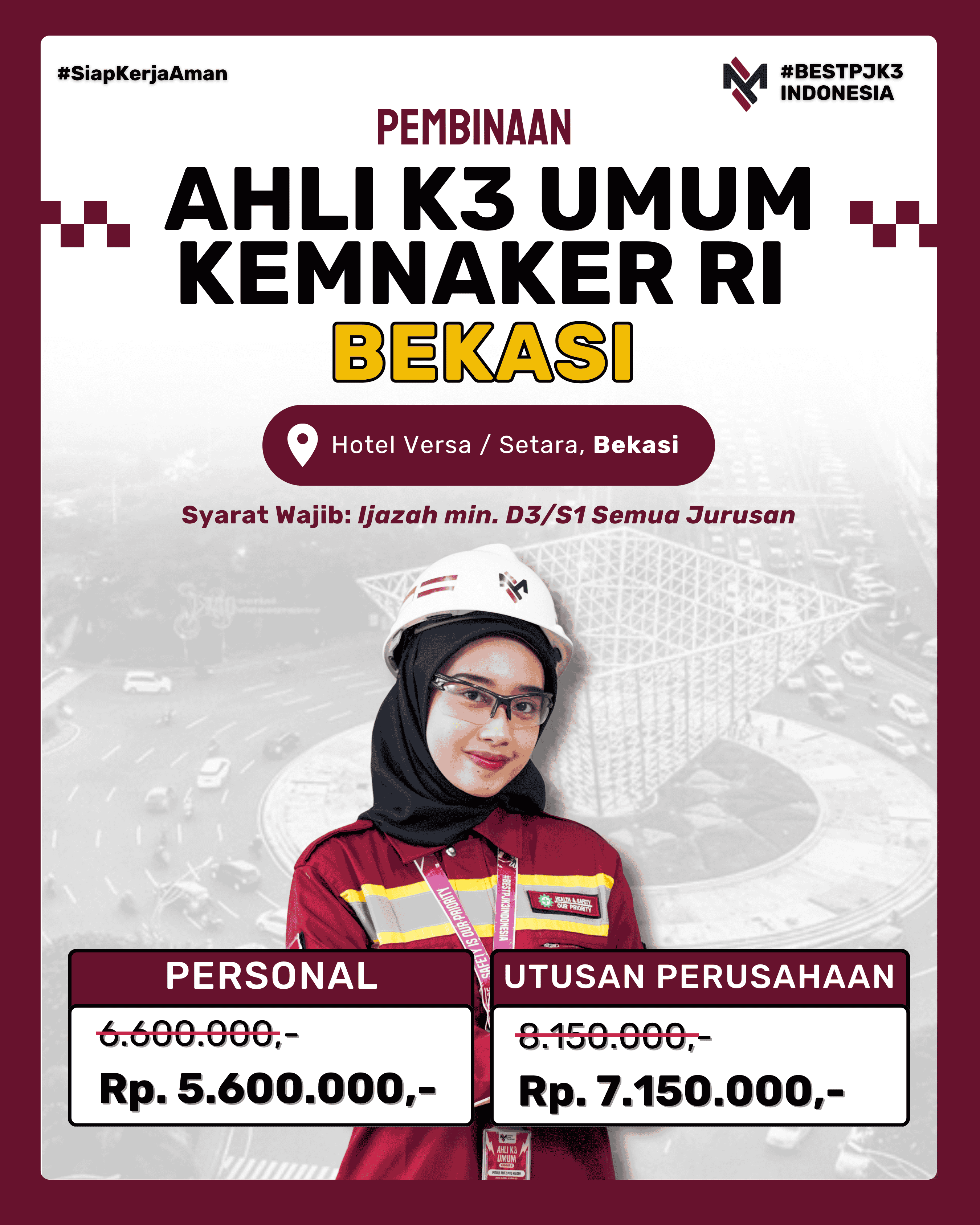 AK3U KEMNAKER BEKASI