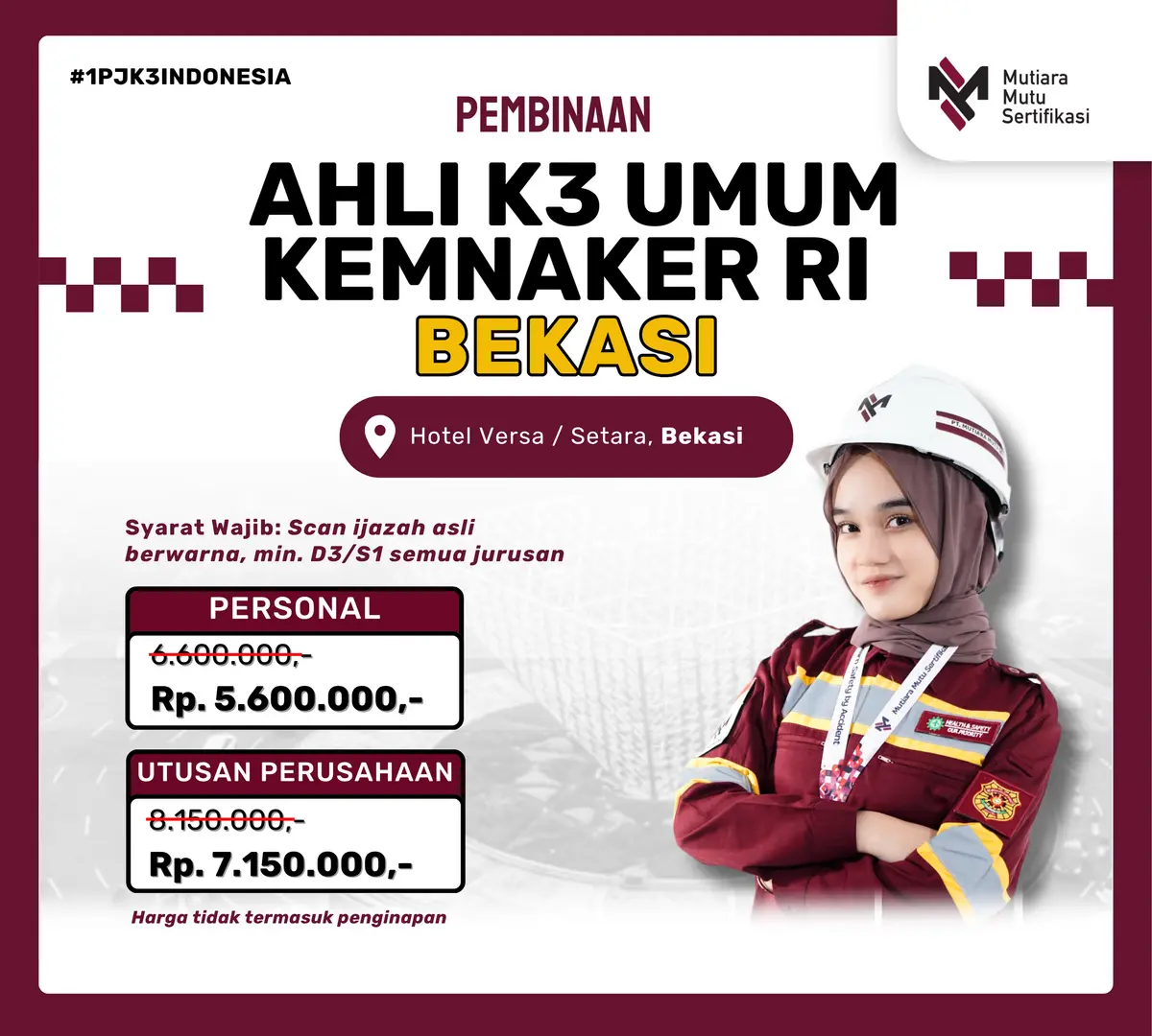 AK3U KEMNAKER BEKASI