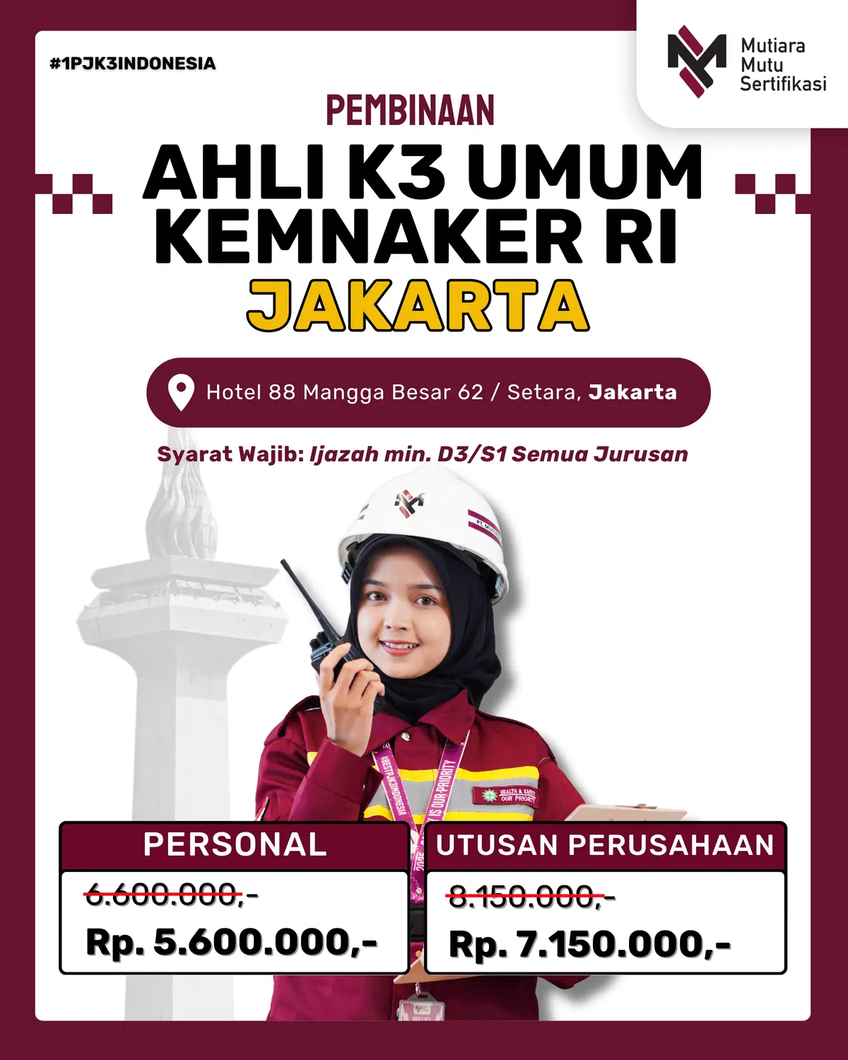 AK3U KEMNAKER JAKARTA