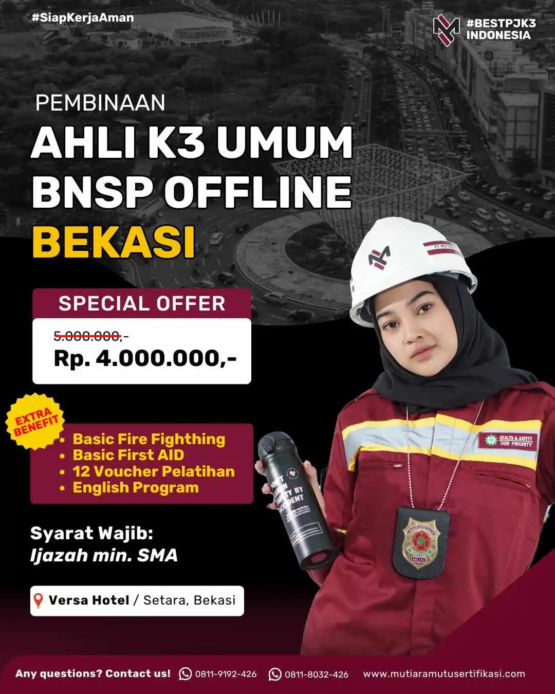 AK3U BNSP BEKASI