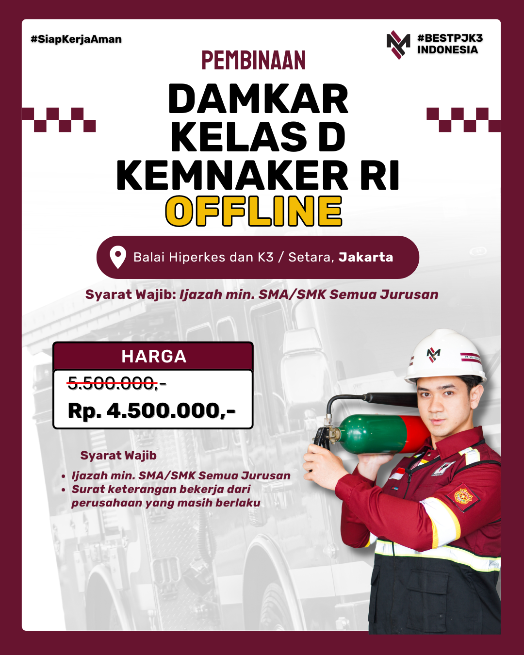 K3 KEBAKARAN KELAS D