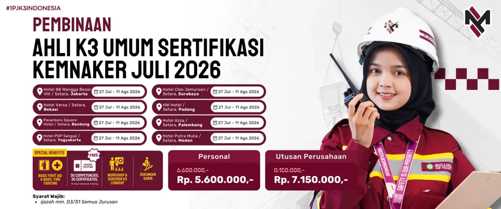 ak3u kemnaker 27 juli